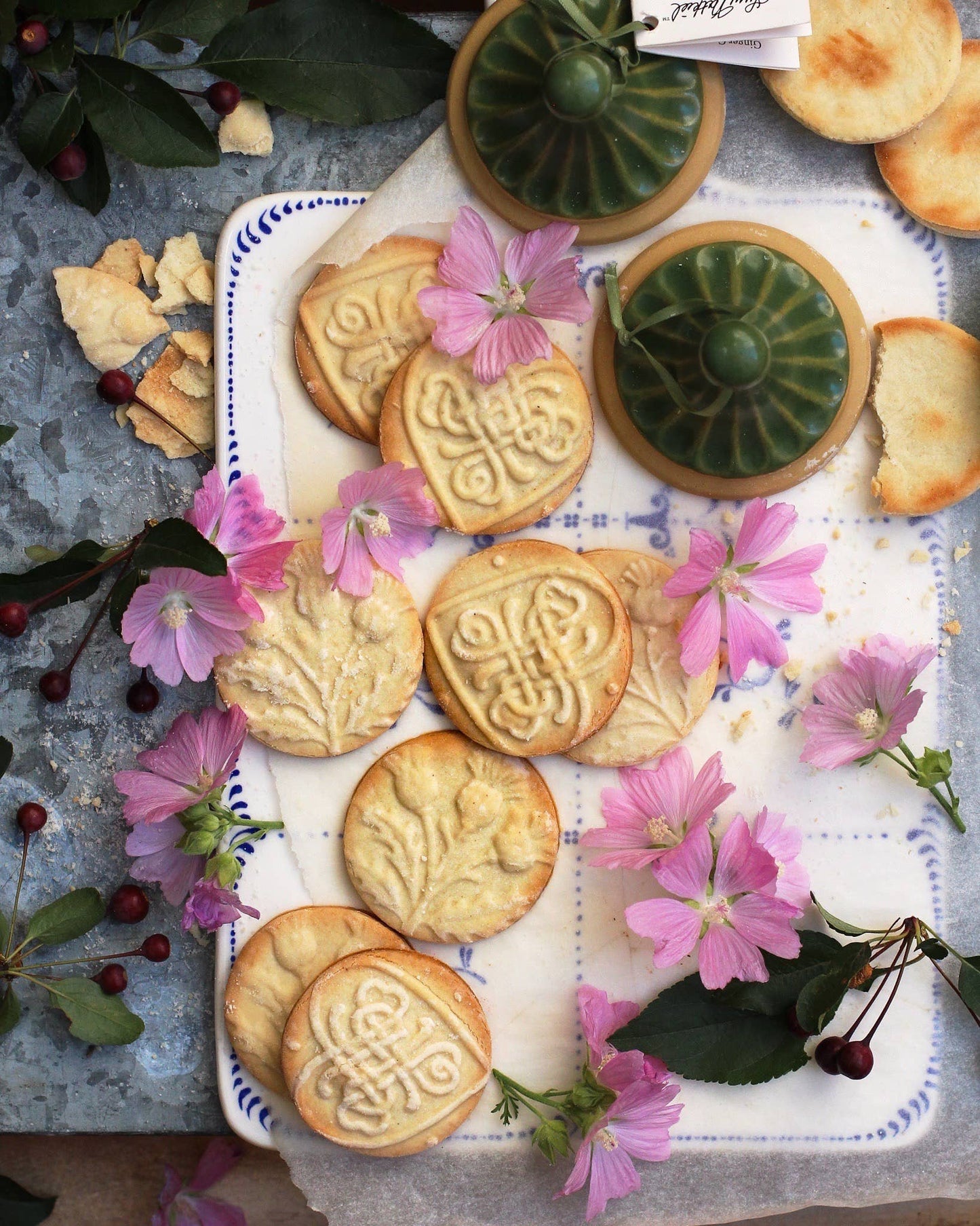 Brown Bag Designs Cookie Stamps: Moss Rose