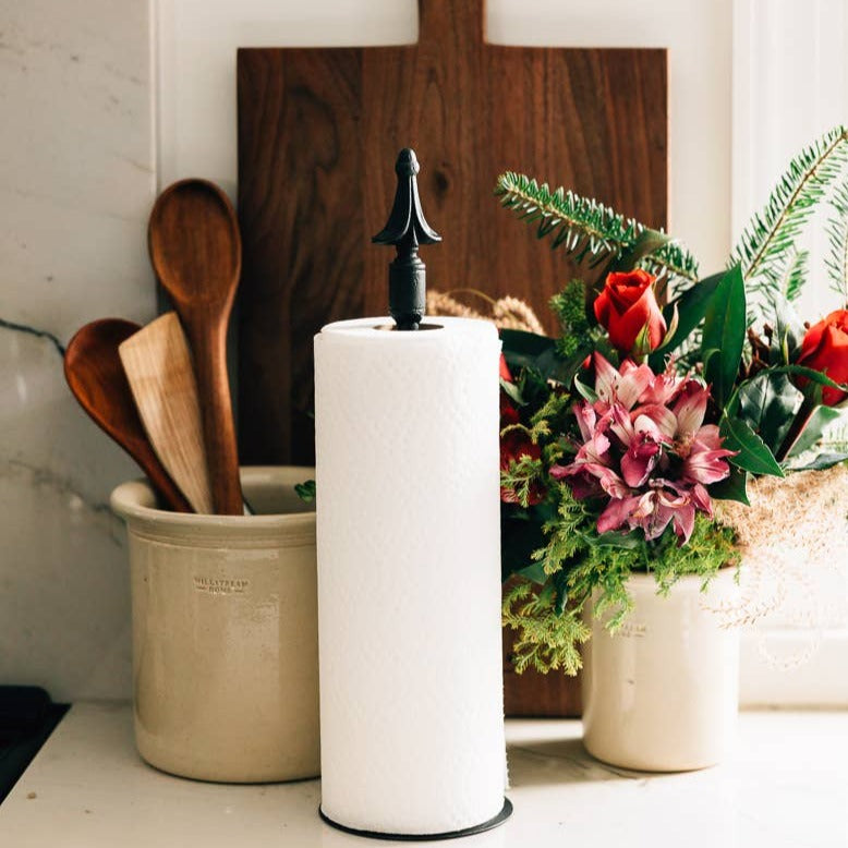 The Paper Towel Holder with Finial