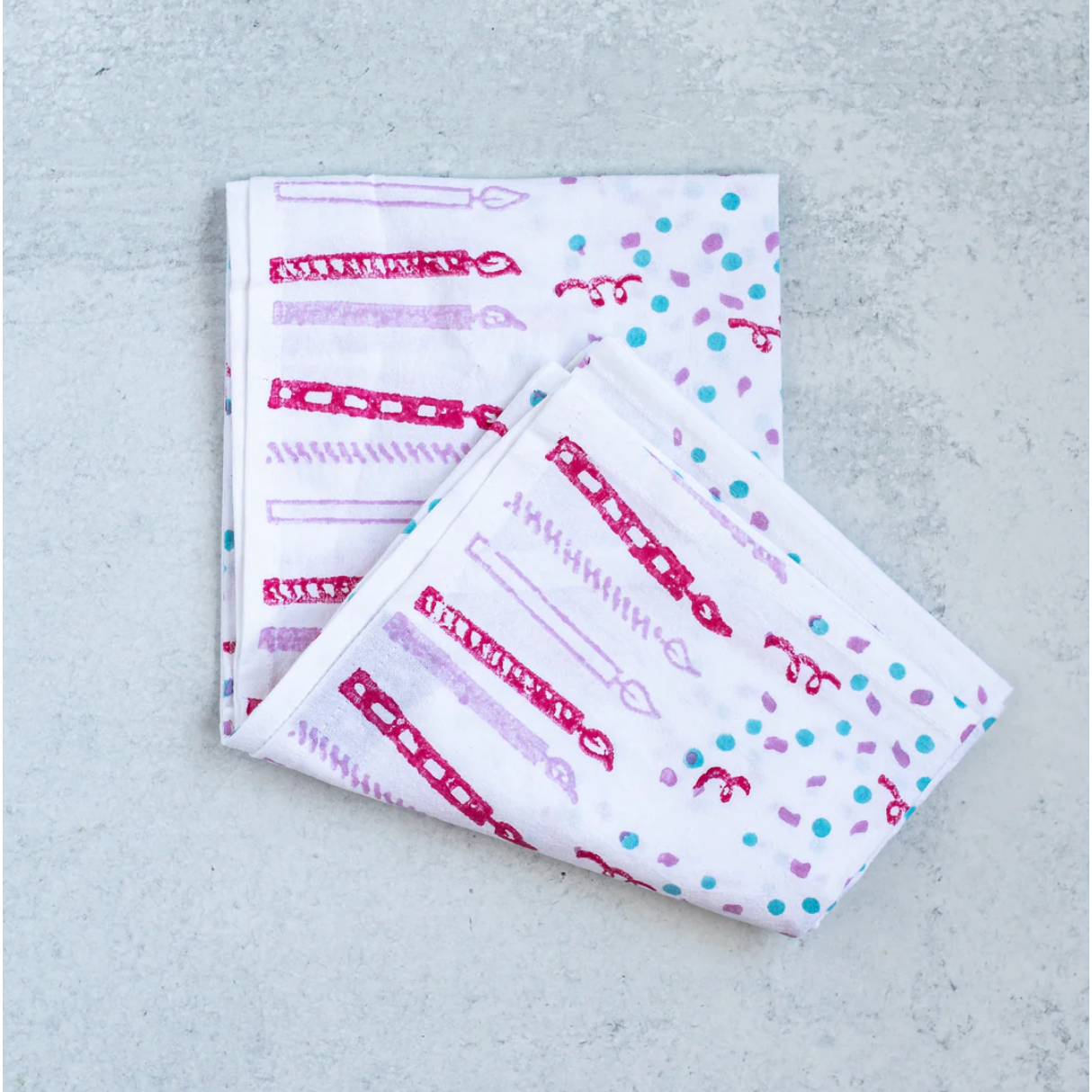 Tea Towel - Festive Confetti