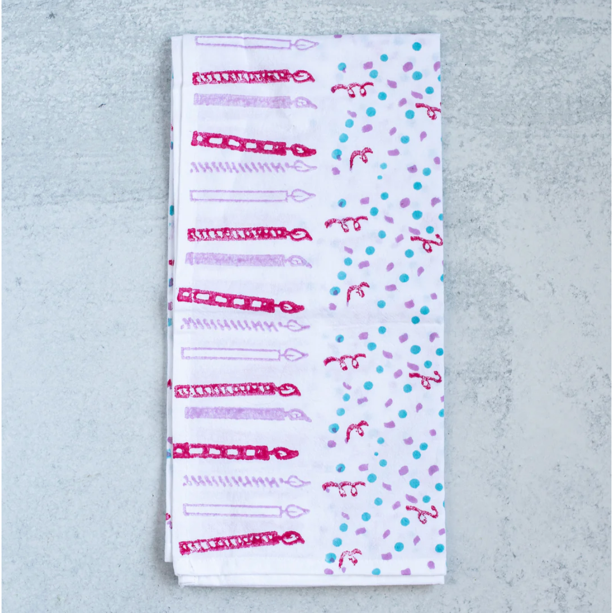 Tea Towel - Festive Confetti