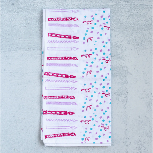 Tea Towel - Festive Confetti