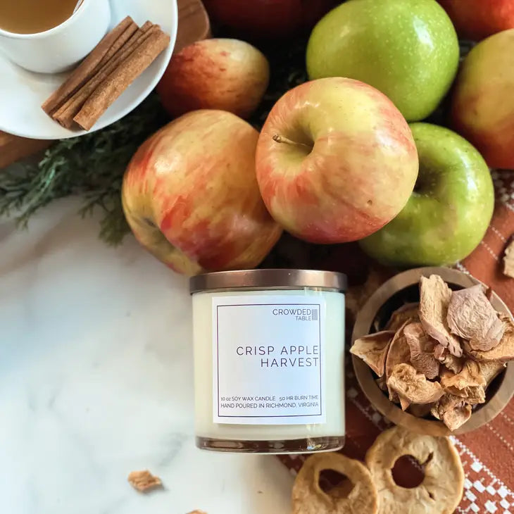 Crisp Apple Harvest 10 oz. Pure Soy Wax Candle
