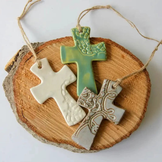 Flared Cross Ornament