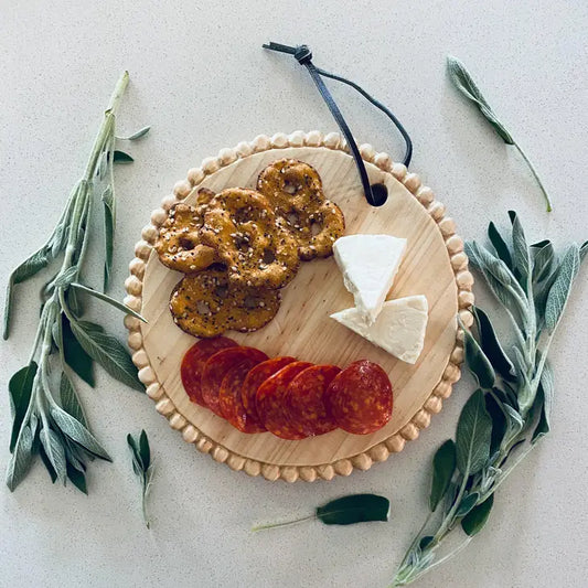 Hand Carved Mason Mini Serving Board