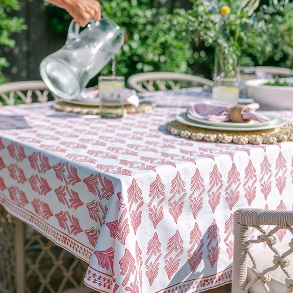 Palmetto Tablecloth (Available in 2 Colors)