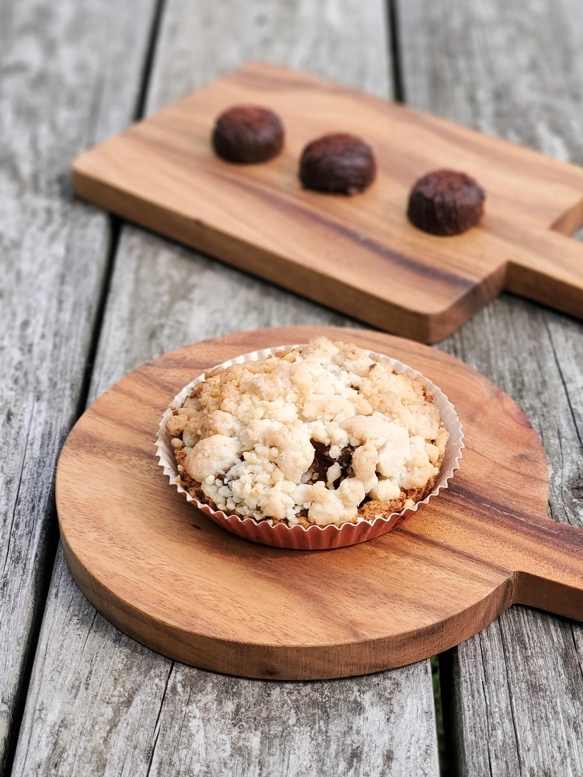 Personalized Wooden Round Serving Board - Small