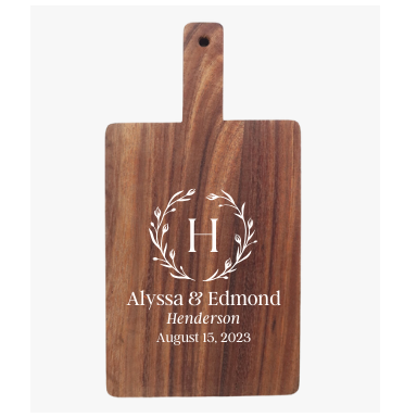 Personalized Wooden Serving Board - Small