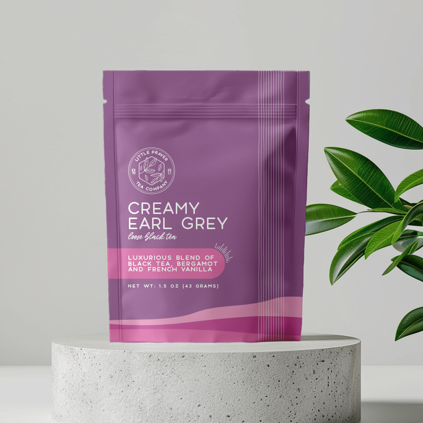 Creamy Earl Grey Tea | Organic Black Tea | Classic Bergamot: 3 oz Box