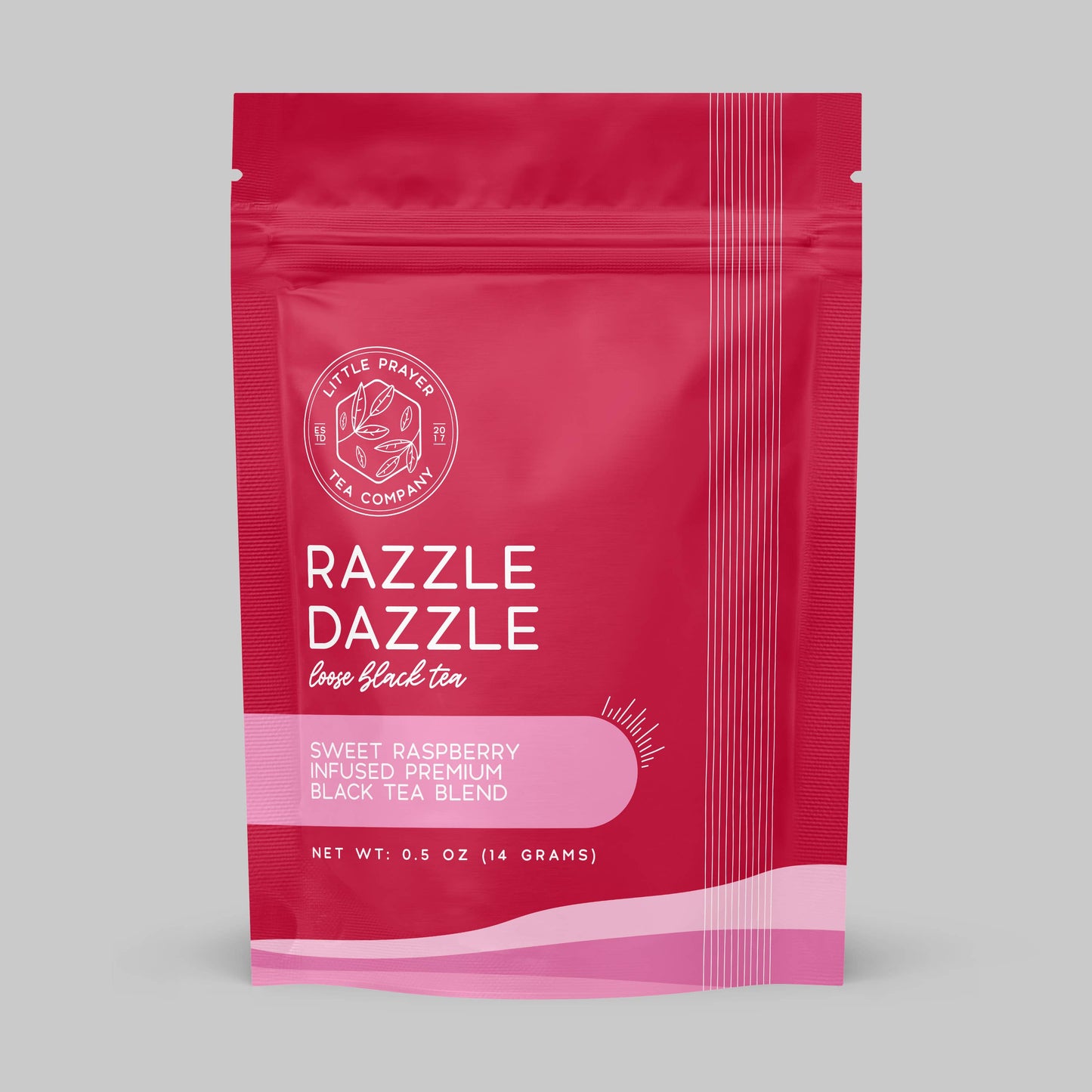 Raspberry Black Tea - Raspberry Fruit Tea - Loose Tea: 3 oz Box