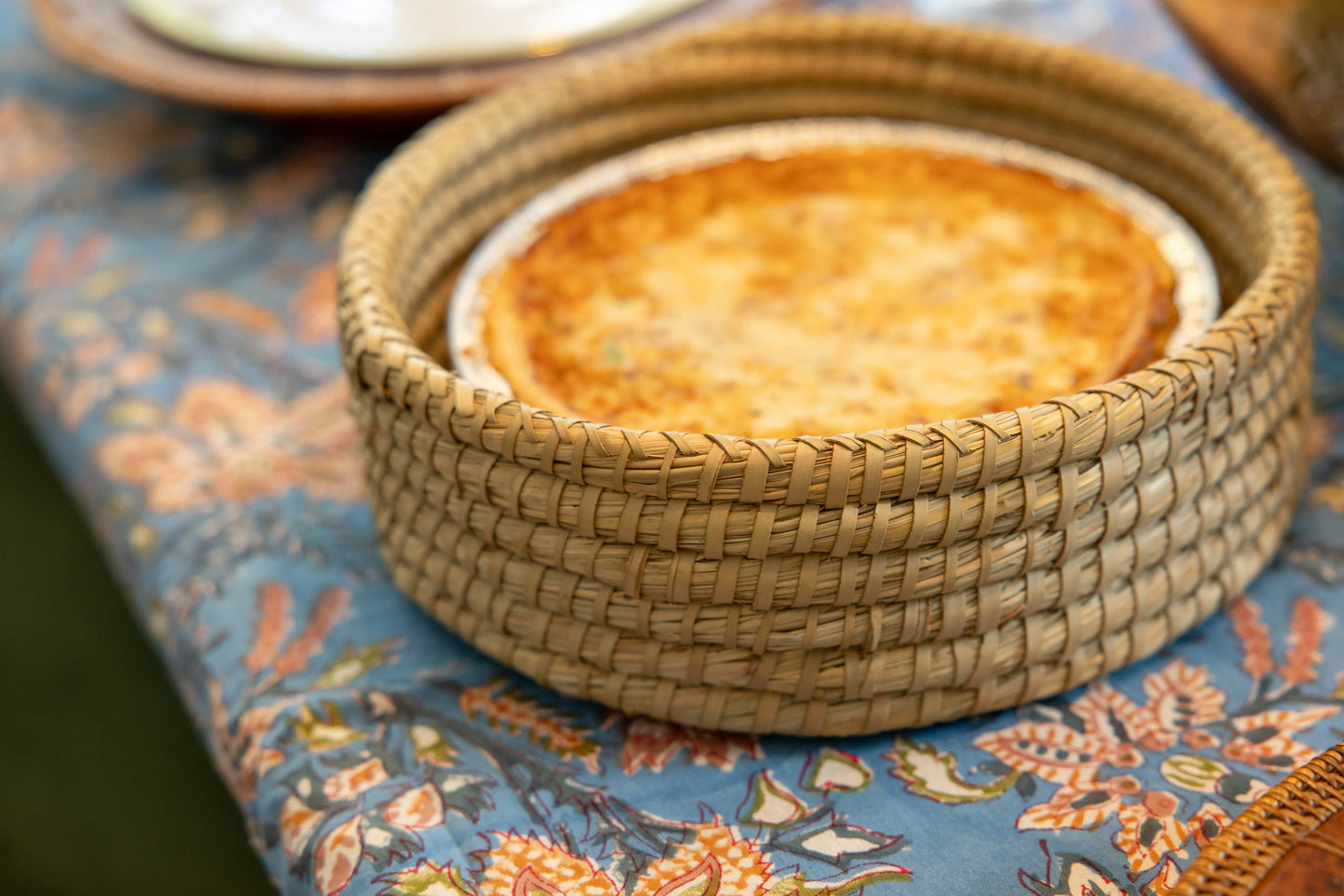 Tuscan Bloom Tablecloth: 90" x 108"