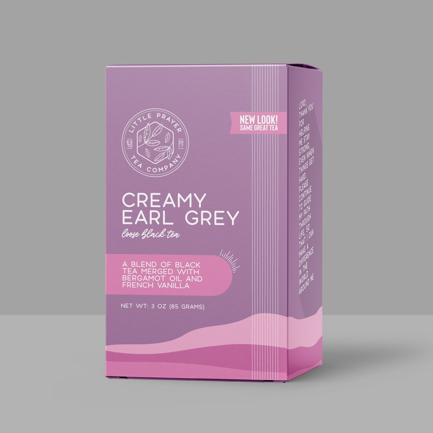 Creamy Earl Grey Tea | Organic Black Tea | Classic Bergamot: 3 oz Box