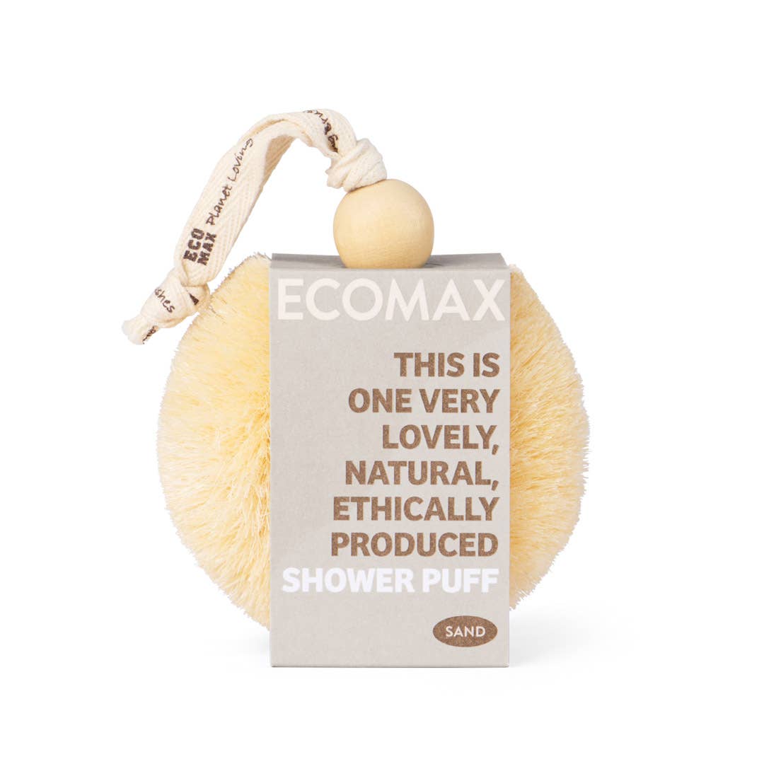 Spa Shower Puff Body Brush - All Natural: Natural
