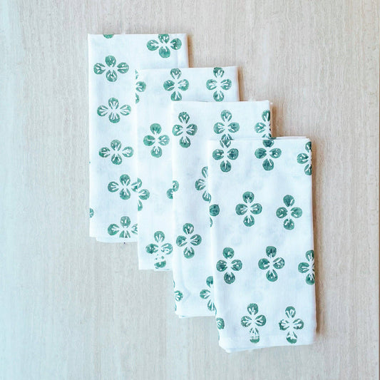 Dinner Napkins (set of 4) - Dogwood, Sage