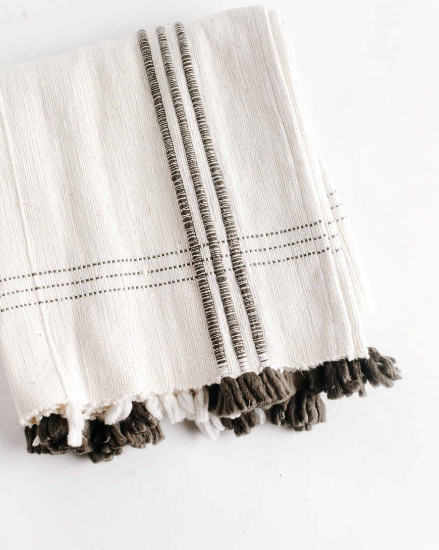 Ribbons Cotton Table Runner-5