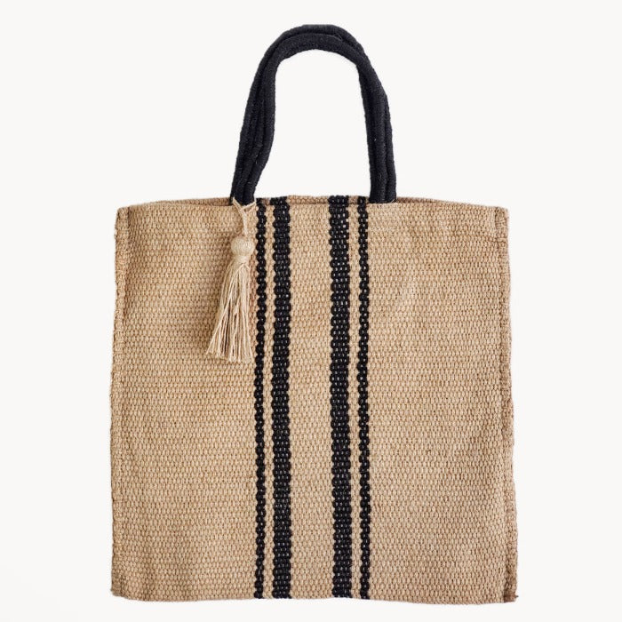 Naya Jute Tote Bag - Natural-0