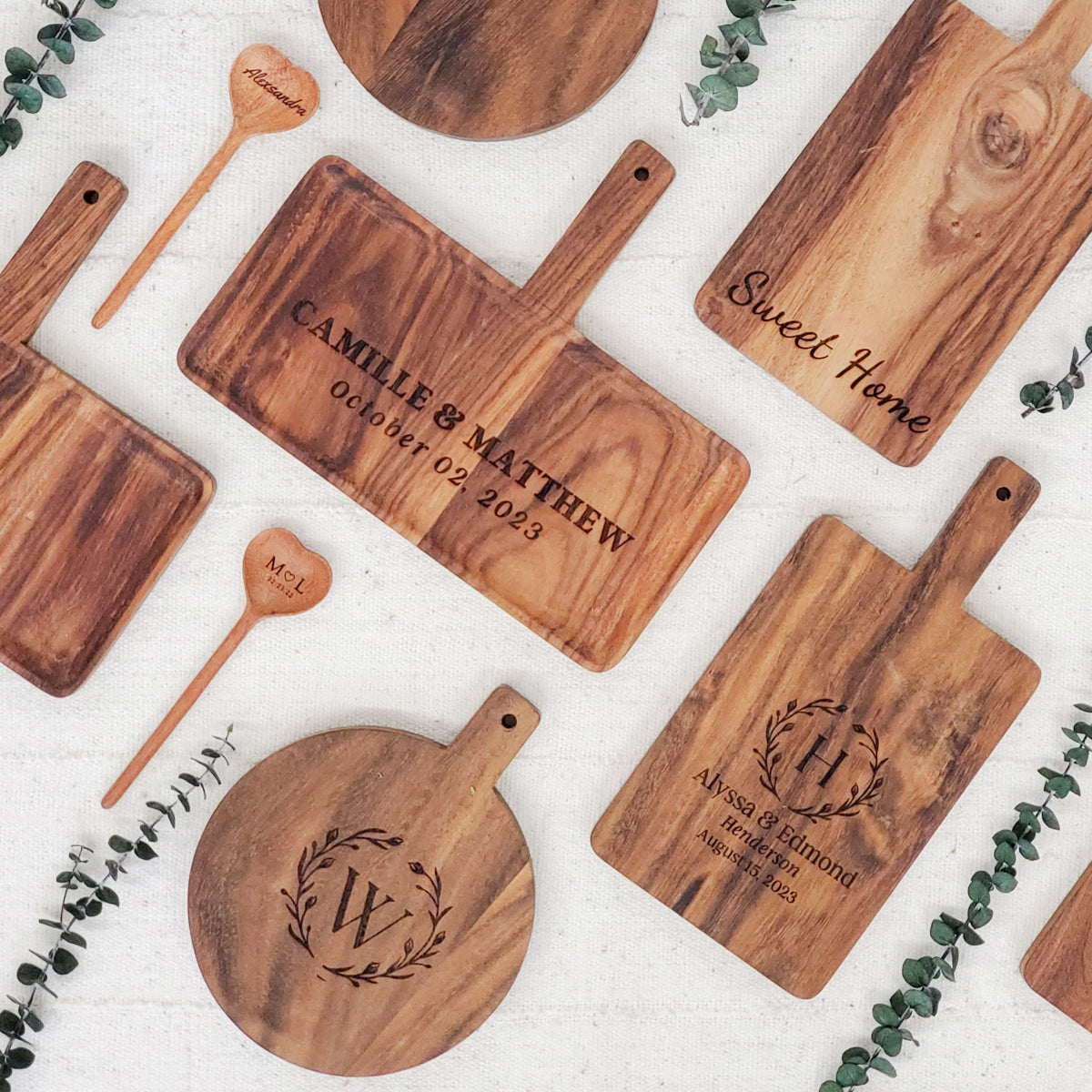 Personalized Wooden Serving Tray