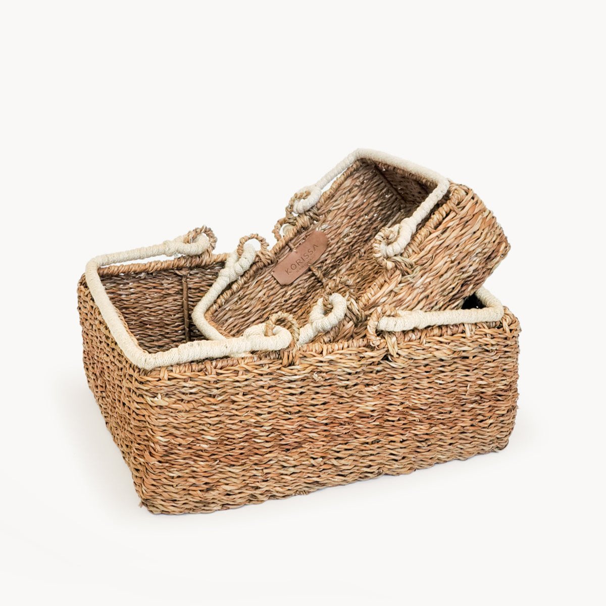 Savar Storage Basket With Handle-0