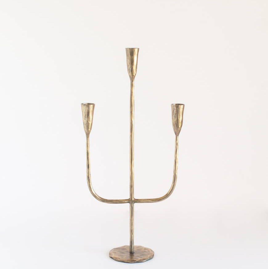 Hand-Forged Iron Candelabra-2
