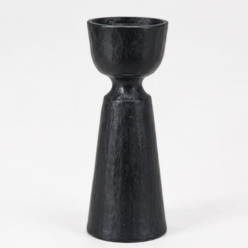 Foundry Hand-Forged Iron Candle Stand-1