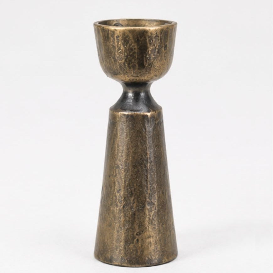Foundry Hand-Forged Iron Candle Stand-3