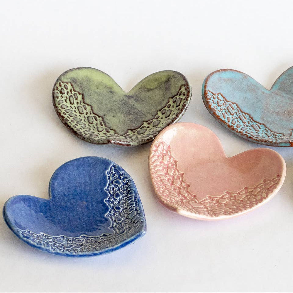 Heart Ring Dish (NO Gold Rim)