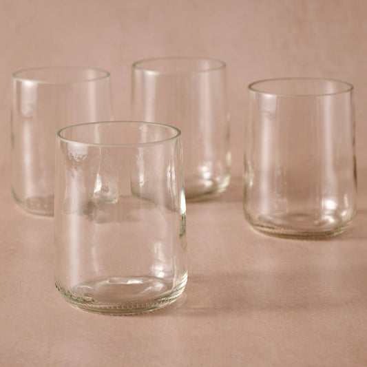 Gronn Upcycled Tumbler Set - 8 Oz Clear