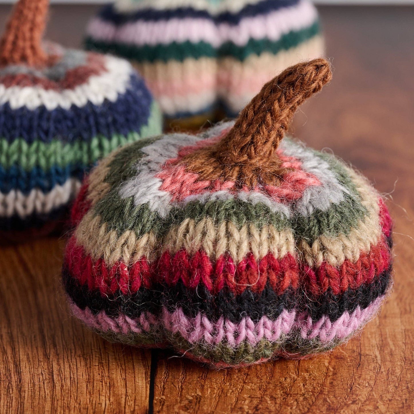 Spices & Stripes Wool Pumpkin