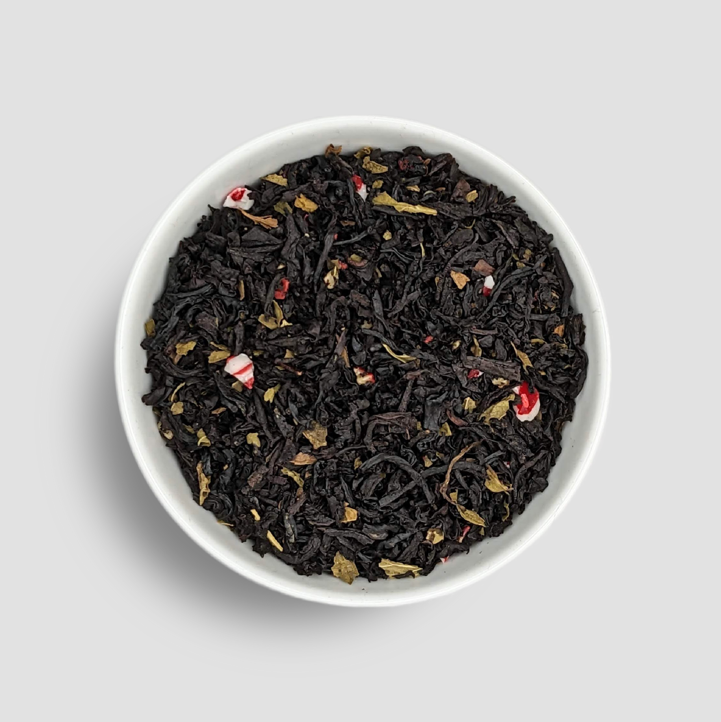 Candy Cane Lane Black Tea with Peppermint - Christmas Gift: 3 oz Box