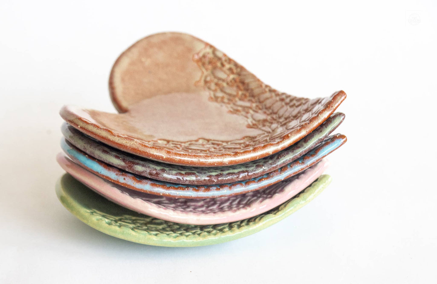 Heart Ring Dish Without Gold : Pink