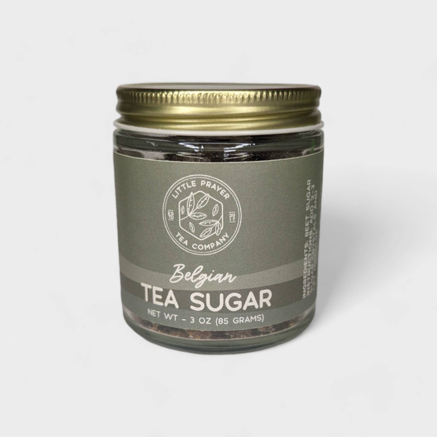 Belgian Rock Sugar: 3 oz Jar