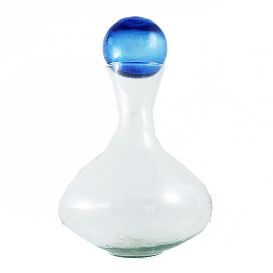 Large Classico Glass Decanter with Topper for Wine/Liquor