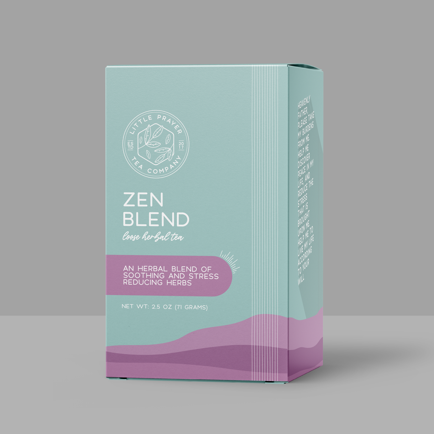 Stress Reducing Tea - Zen Blend Tea: 2 oz Box