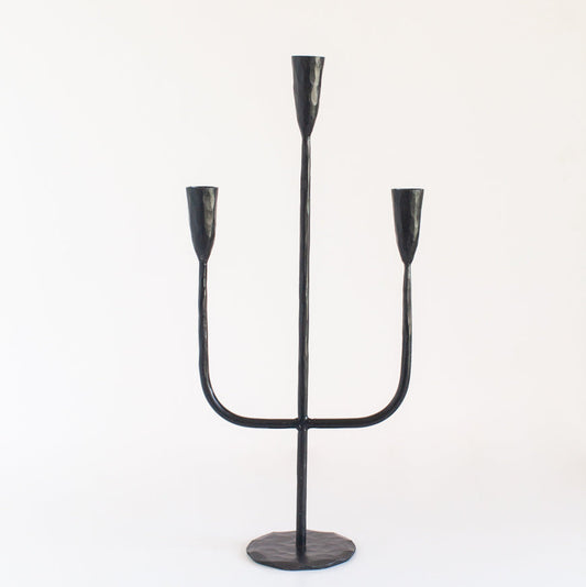Hand-Forged Iron Candelabra-0