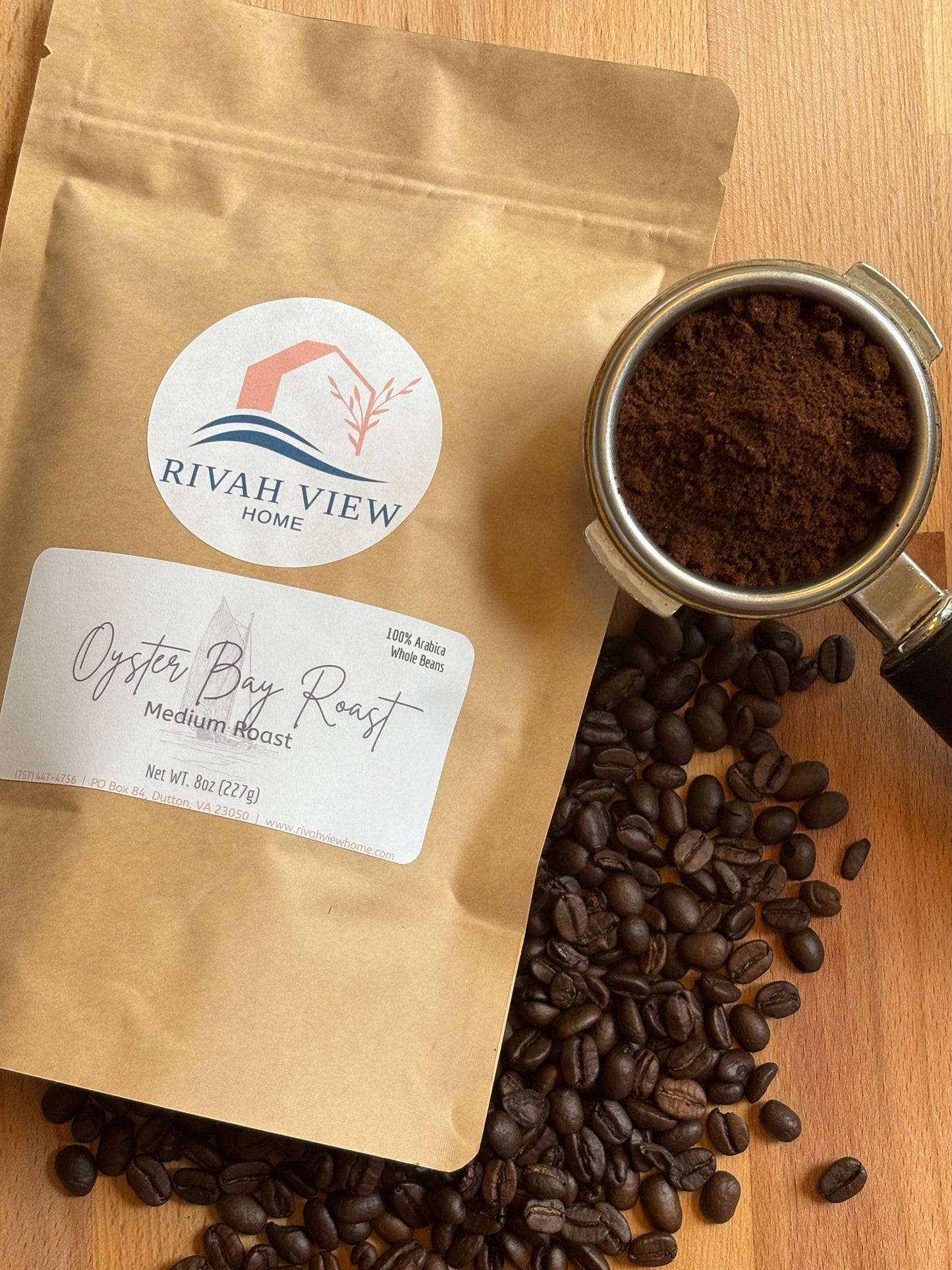 Oyster Bay Roast - 8oz Whole Bean Roasted Coffee