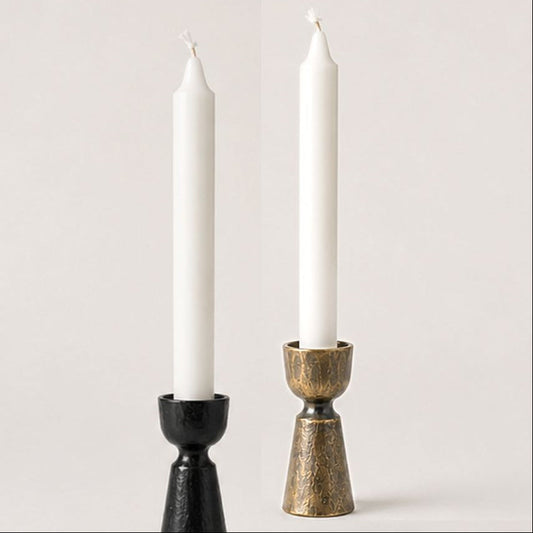 Foundry Hand-Forged Iron Candle Stand-0