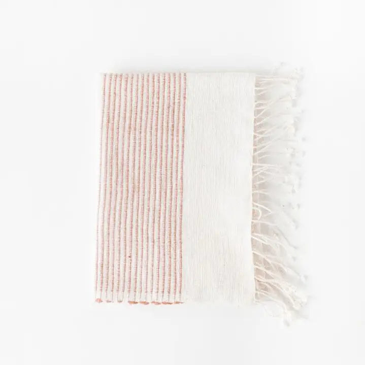 Riviera Striped Cotton Hand Towel