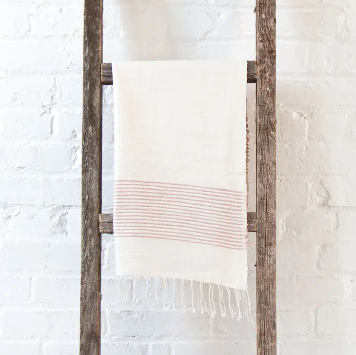 Riviera Striped Cotton Hand Towel