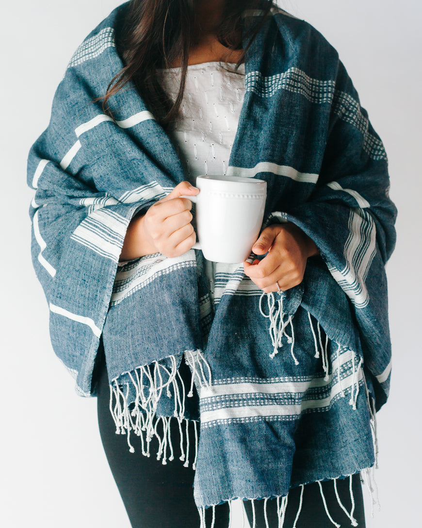 Aden Cotton Throw Blanket-1