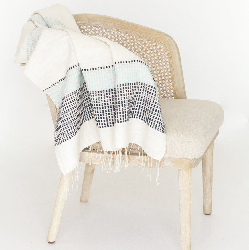 Camden Handwoven Cotton Throw Blanket-0