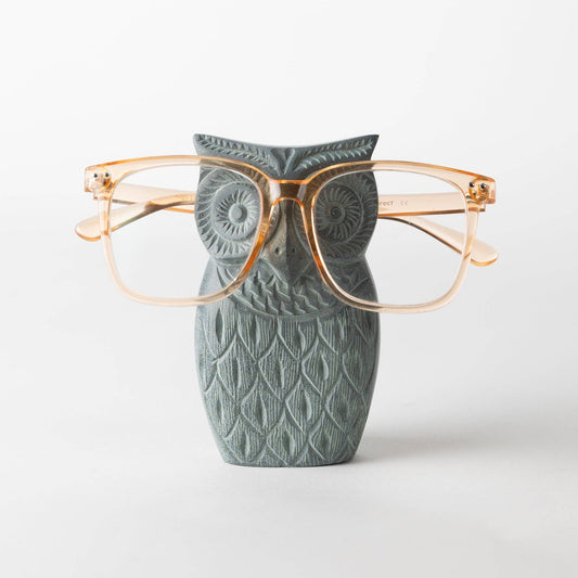 Owl Soapstone Eyeglass Holder