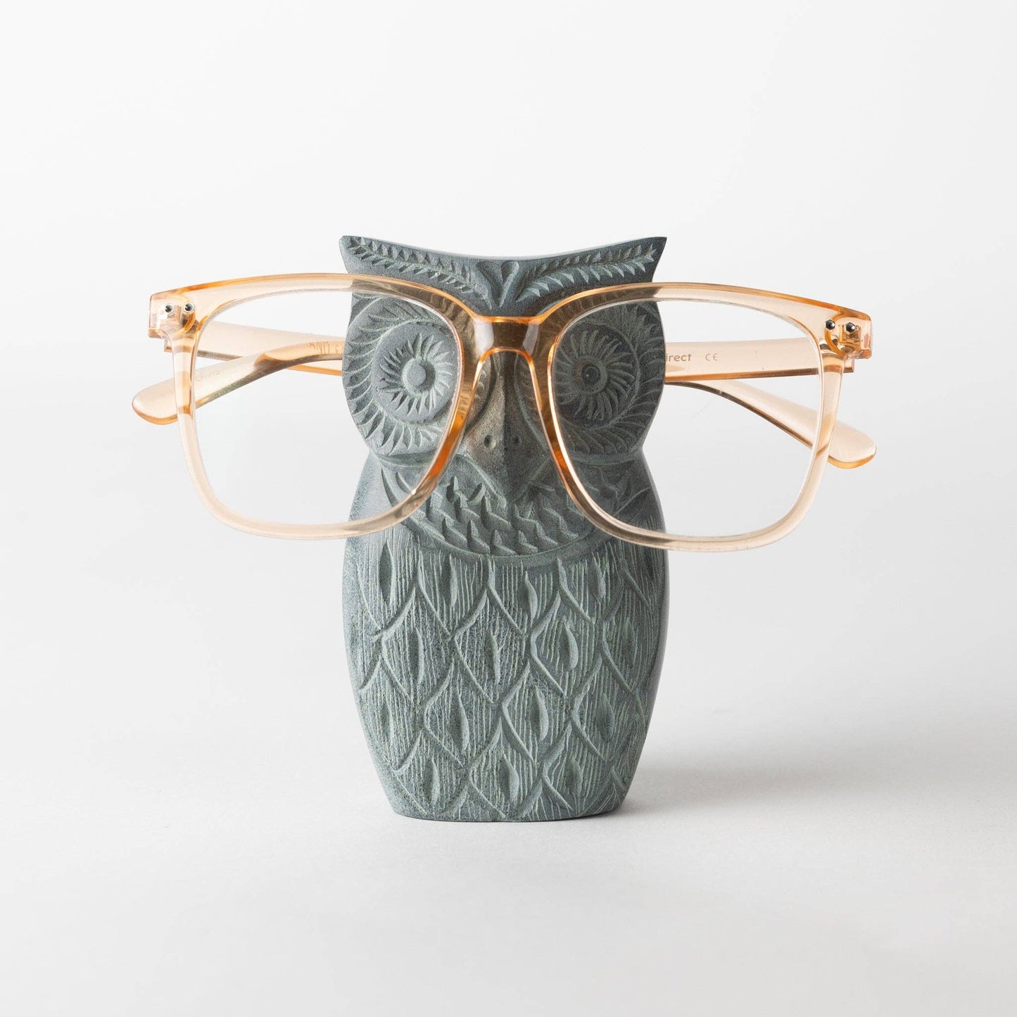 Owl Soapstone Eyeglass Holder