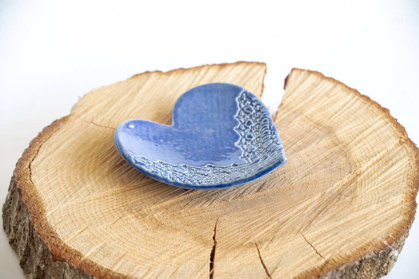 Heart Ring Dish Without Gold : Pink