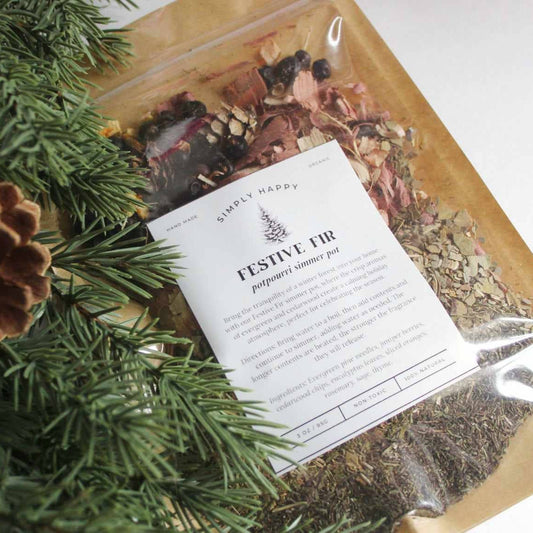Festive Fir | Organic Potpourri Simmer Pot Blend