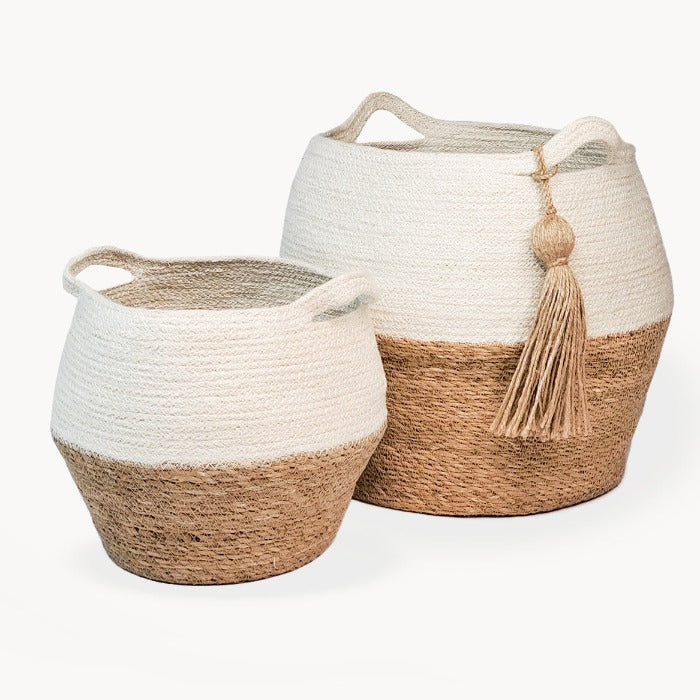 Agora Jar Basket - Natural