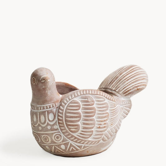 Terracotta Pot - Turtle Dove-0